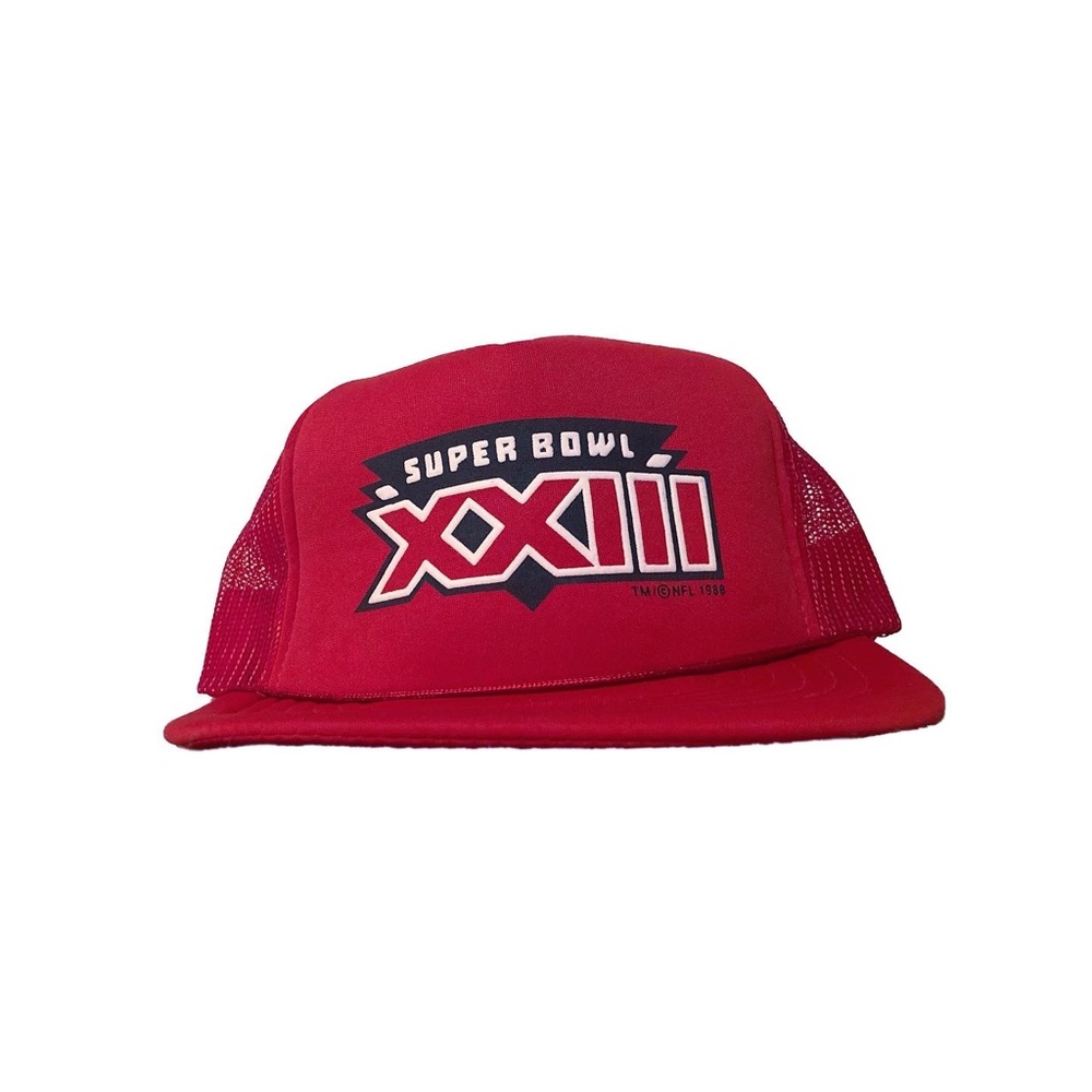 Vintage SUPER BOWL XXIII Trucker Hat